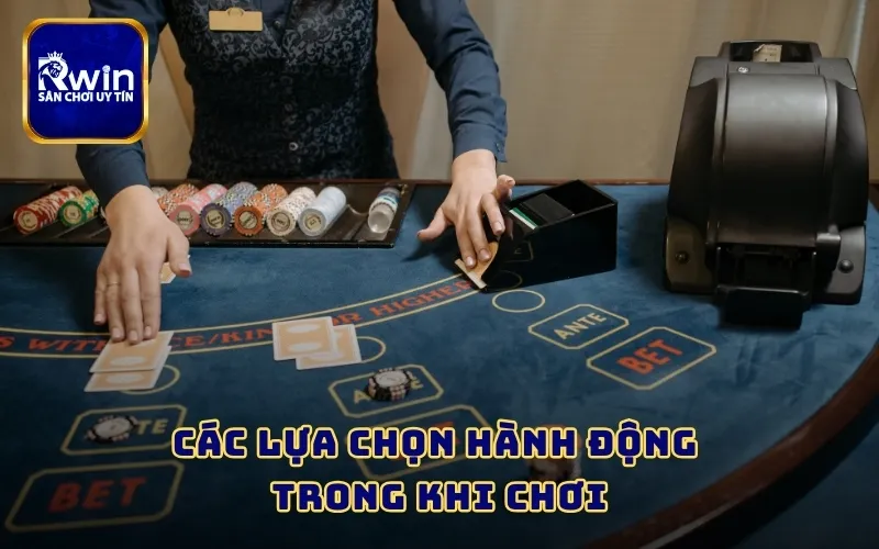 Các lựa chọn hành động trong khi chơi