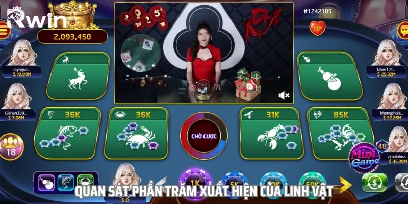 Cao thủ thường khuyên tân binh quan sát khả năng xuất hiện các linh vật