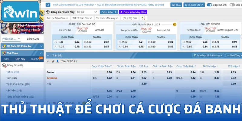 Chiến thuật an toàn khi chơi kèo Score Box